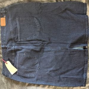 Lands' End denim skirt BNWT